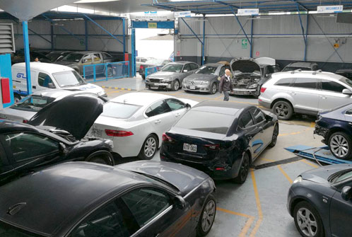 Taller mecánico multimarca